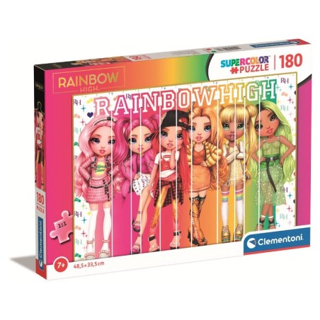 Clementoni 29775 - Puzzle 180 Pezzi - Rainbow High