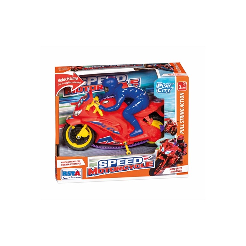 Rstoys 11951 - Moto Speed Motorcycle a Strappo