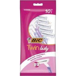 Bic 50094 - Rasoio Bic Twin Lady 10 pz