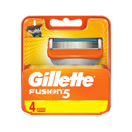 Gillette 7446 - Ricambi Rasoio Fusion5 Blister 4 Lamette