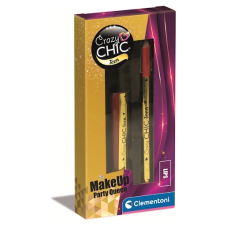 Clementoni 18814 - Crazy Chic - Lipgloss & Matita Party Queen