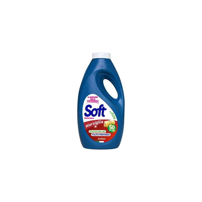 Soft 2201 - Detersivo Liquido Marsiglia 2250 ml