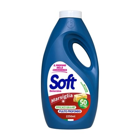 Soft 2201 - Detersivo Liquido Marsiglia 2250 ml