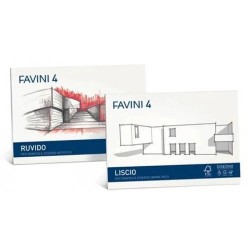 Favini 167504 - Blocco Da Disegno F4 24 x 33 Squadrato