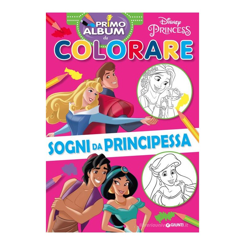 Giunti W0290A - Primo Album Sogni da Principessa