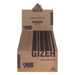 Gizeh 207 - Cartine King Size Slim Unbleached