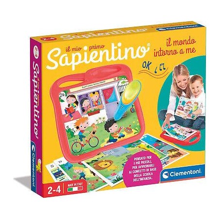 Clementoni 16476 - Sapientino - Il Mio Primo Sapientino Il Mondo Intorno a Me