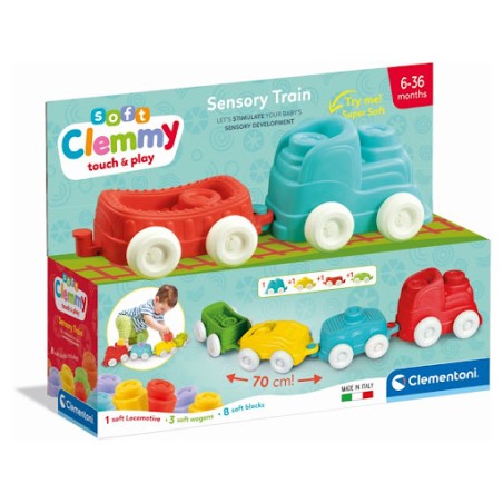 Clementoni 17961 - Clemmy - Treno Sensoriale