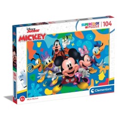 Clementoni 25745 - Puzzle 104 Pezzi - Mickey & Friends