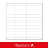 Bm 1549 - Maxi Quaderno A4 100 gr Tinta Unita A ( Riga 1 Elementare )