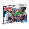 Clementoni 25718 - Puzzle 104 Pezzi - Avengers