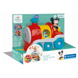 Clementoni 17900 - Disney Baby - Trenino Shape Sorter Train con Mickey