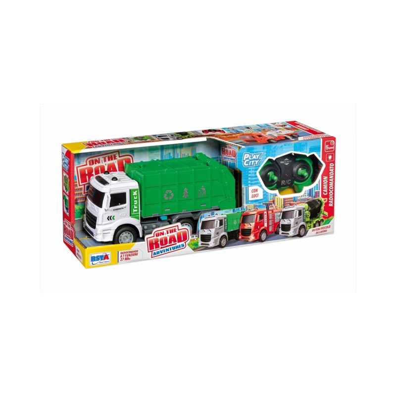 Rstoys 11967 - Camion Nettezza Urbana Radiocomandato