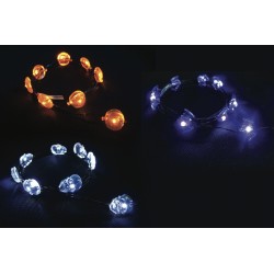 Ciao 20144 - 20 Led Halloween a Batteria Filo Rame 2 Mt