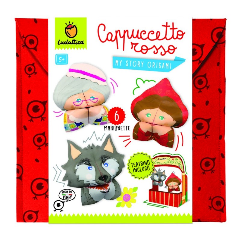 Educational 23553 - Ludattica Origami Cappuccetto Rosso