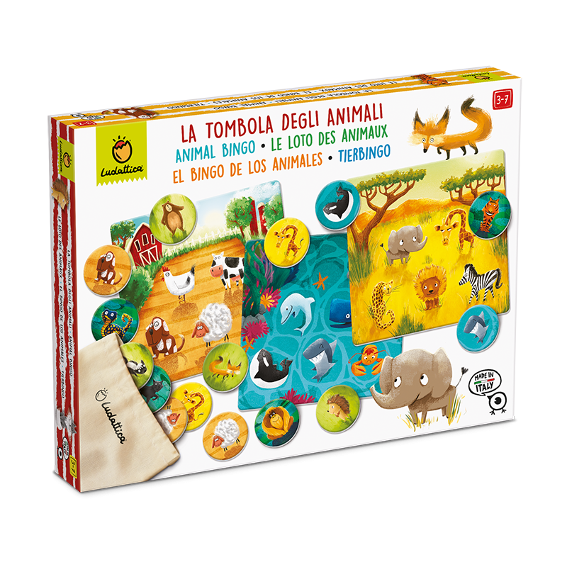 Educational 23300 - Ludattica La Tombola degli Animali