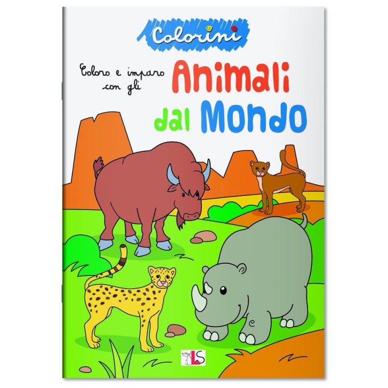 Educational 48522 - Colorini Animali dal Mondo