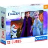 Clementoni 41192 - Cubi Puzzle - 12 Cubi Frozen