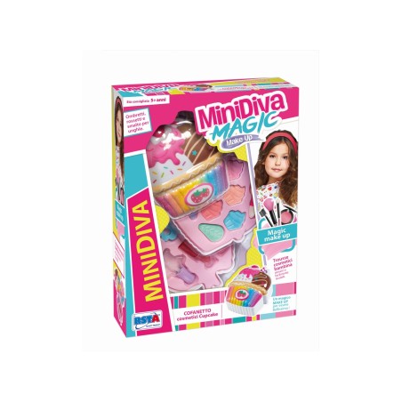 Rstoys 11995 - Minidiva Cofanetto Trucchi CupCake