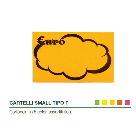 Ans 4328 - Cartelli Segnaprezzi 8x5cm Conf.100 pz