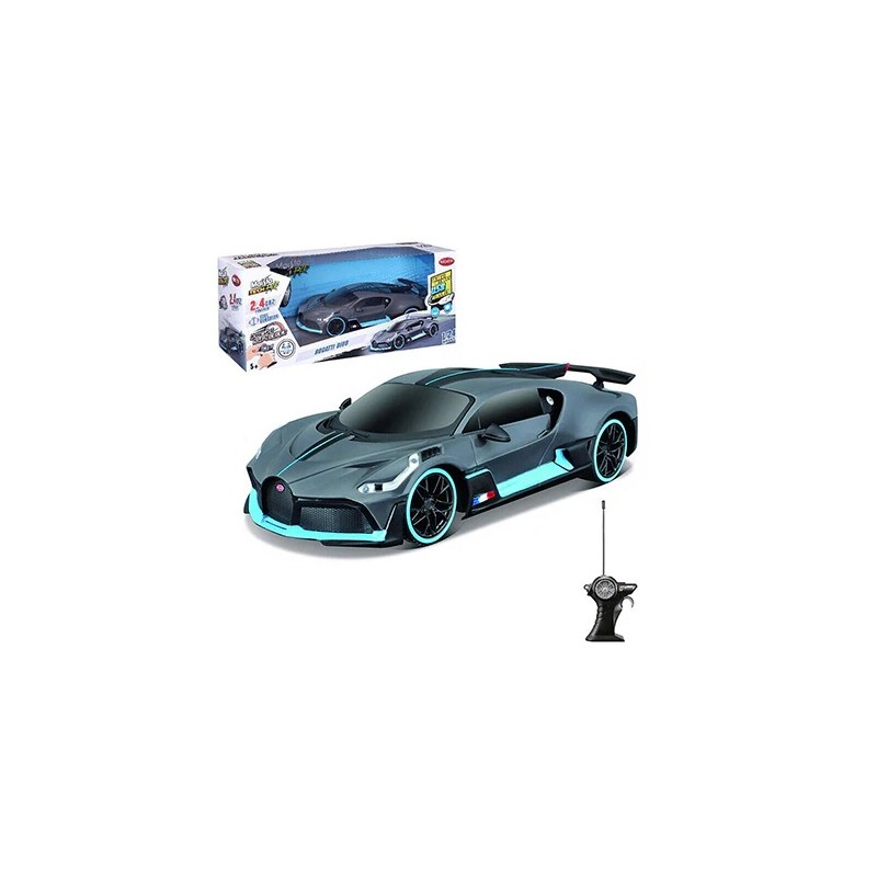 Maisto 82333 - Bugatti Divo Black Radiocomandata Scala 1:24