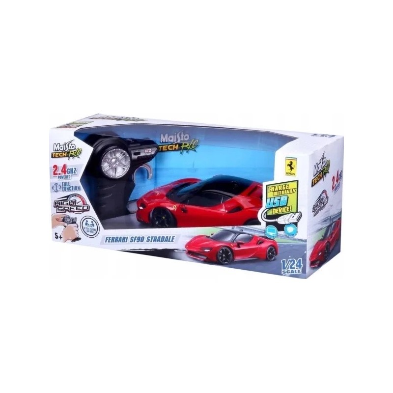 Maisto 82334 - Ferrari SF90 Stradale Radiocomandata Scala 1:24