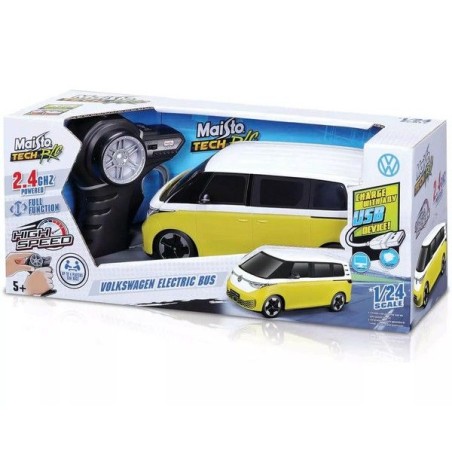 Maisto 82343 - Volkswagen Electric Bus Radiocomandata Scala 1:24