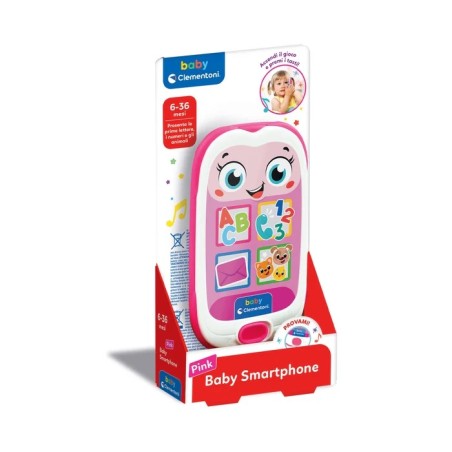 Clementoni 17935 - Baby Clementoni - Baby Smartphone Rosa