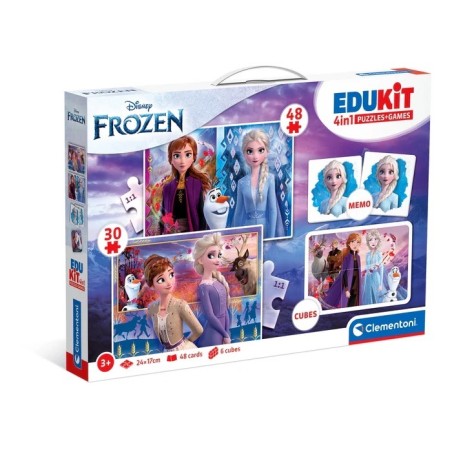 Clementoni 18292 - Edukit 4 in 1 Frozen