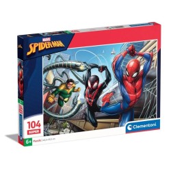 Clementoni 25778 - Puzzle 104 Pezzi - Spiderman