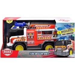 Simba 6020 - Dickie - Fire Rescue Unit 30cm Luci e Suoni