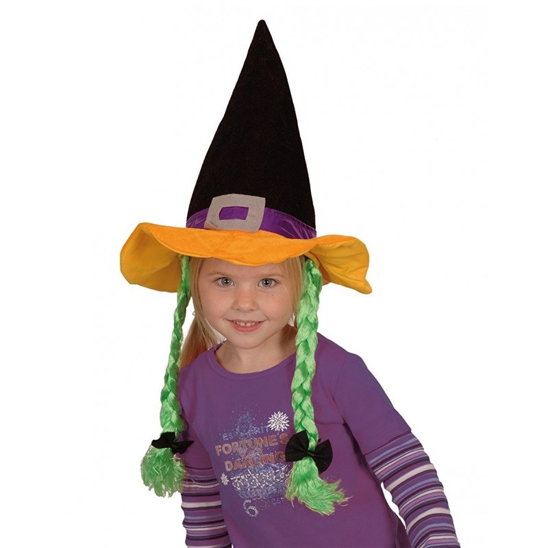 Ciao 30102 - Cappello Baby Witch con Treccine