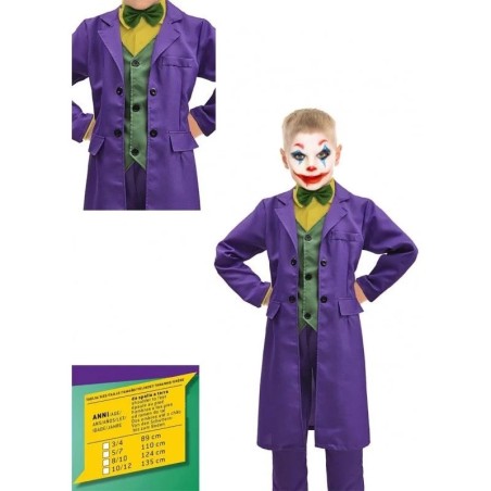 Ciao 11837 - Costume Joker 10 - 12 Anni