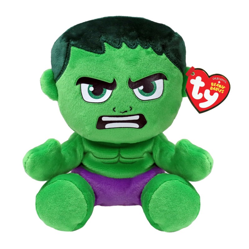 Ty 44004 - Marvel Floppy - Hulk 20 cm