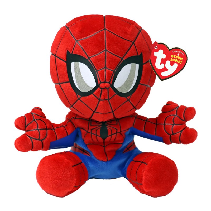 Ty 44007 - Marvel Floppy - Spiderman 20 cm