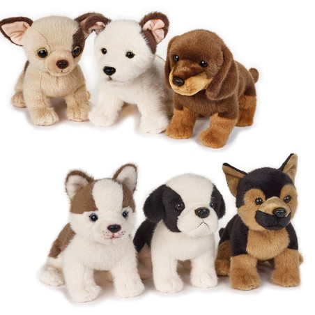 Venturelli 642308 - Furry Puppies Cagnolini 25 cm 6 Ass