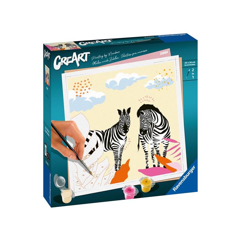 Ravensburger 23666 - Creart - Zebra