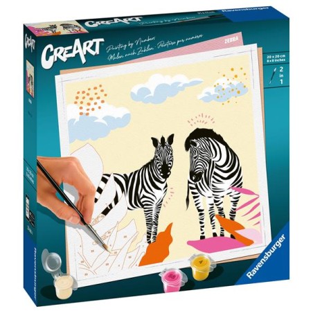 Ravensburger 23666 - Creart - Zebra