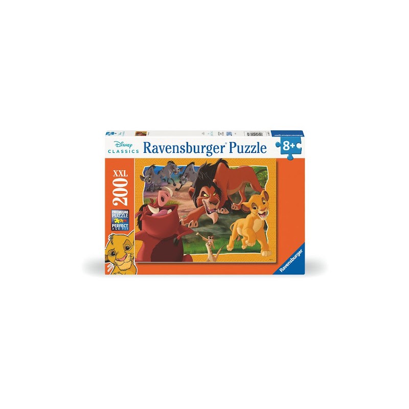 Ravensburger 01177 - Puzzle 200 Pezzi - Re Leone