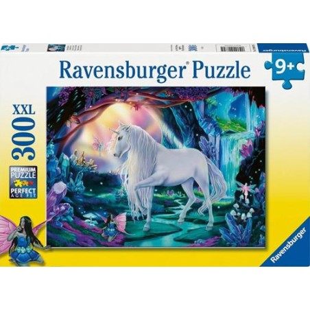 Ravensburger 870 - Puzzle 300 Pezzi - Unicorno di Cristallo