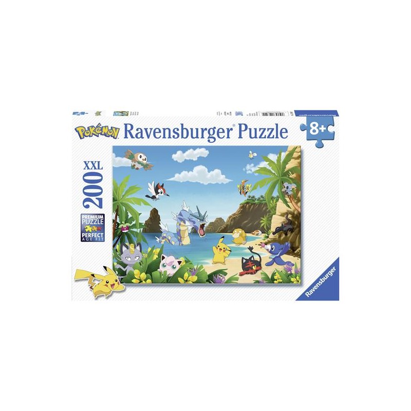 Ravensburger 12840 - Puzzle 200 Pezzi - Pokemon