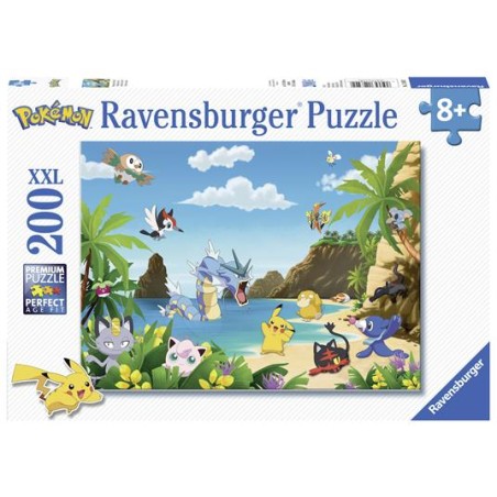 Ravensburger 12840 - Puzzle 200 Pezzi - Pokemon