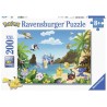 Ravensburger 12840 - Puzzle 200 Pezzi - Pokemon