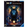 Ravensburger 442 - Puzzle 500 Pezzi - Lupo Splendente