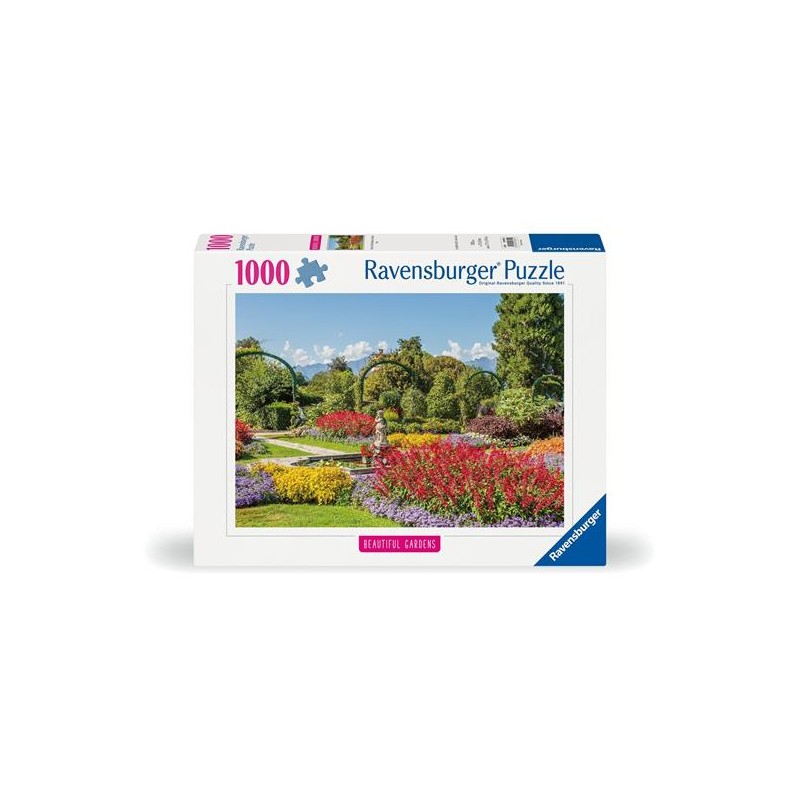 Ravensburger 852 - Puzzle 1000 Pezzi - Parco Pallavicino Stresa