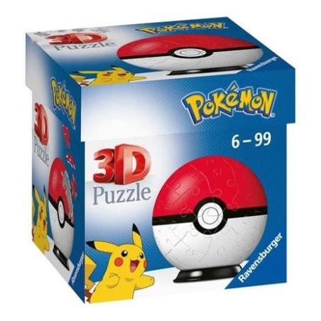 Ravensburger 11256 - Puzzle 3D - Pokemon Ball