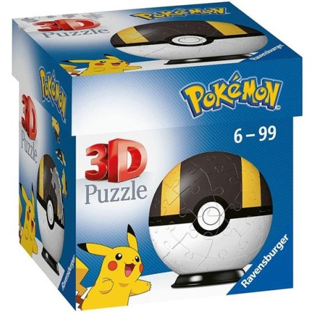 Ravensburger 11266 - Puzzle 3D - Pokemon Ultra Ball