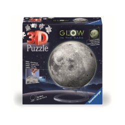 Ravensburger 11586 - Puzzle 3D - Luna Glow in The Dark