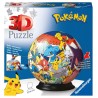 Ravensburger 11785 - Puzzle 3D - Pokemon Ball Personaggi