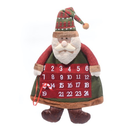 Ciao 59893 - Calendario Avvento Babbo Stoffa 55 cm